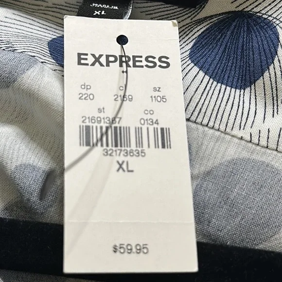 Express Rayon button down - Picture 6 of 6